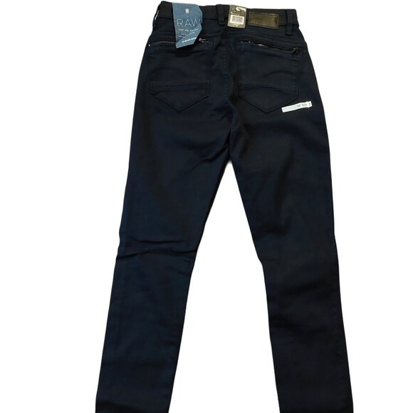 G-Star Raw Midge Zip Ultra High-rise Super Skinny Blue Pants Trousers Sz 26 x 30 - Picture 7 of 13